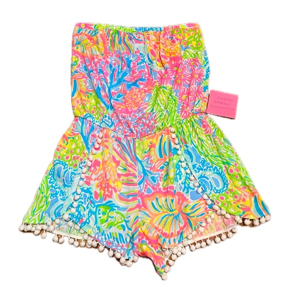 Lilly Pulitzer Daisy Floral Romper - Picture 3 of 4